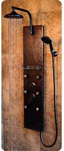 PULSE Sedona ShowerSpa Copper Shower Panel in Oil-Rubbed Bronze