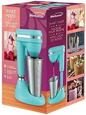 Brentwood 15oz Classic Milkshake Maker, Turquoise