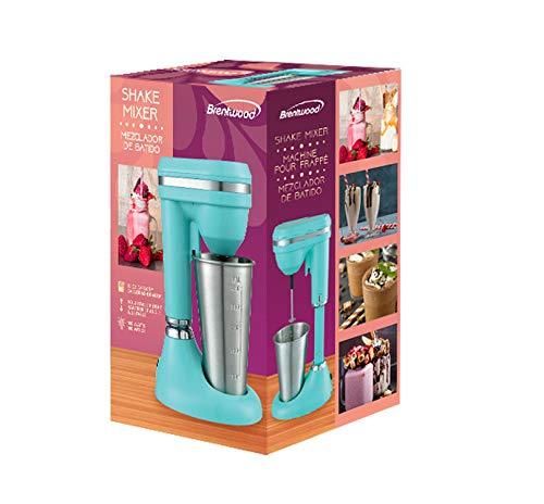 Brentwood 15oz Classic Milkshake Maker, Turquoise