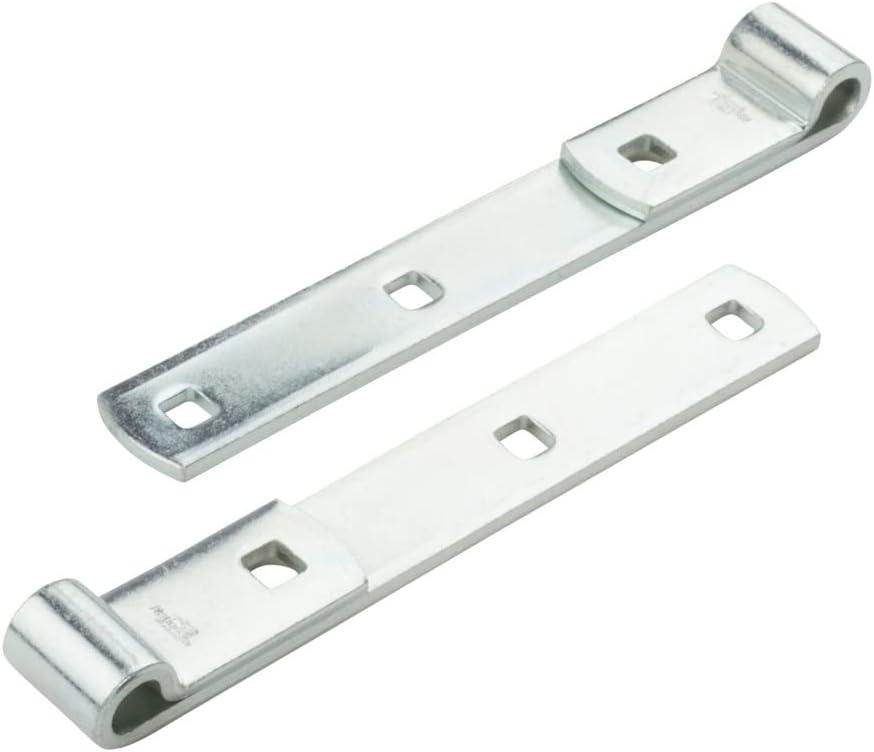 8-Inch Zinc Plated Screw Hook and Strap Hinge Set