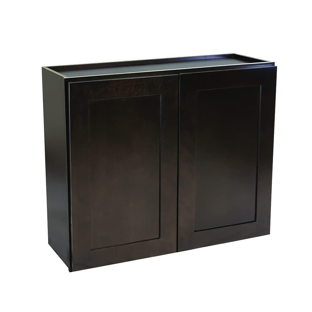 Design House Brookings Mueble de Pared Agitador de 3336 Pulgadas, Marrón, sin Montar, 33 X 36 Pulgadas