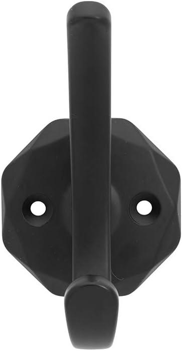 Matte Black Geometric Metal Wall Hook 1-Pack