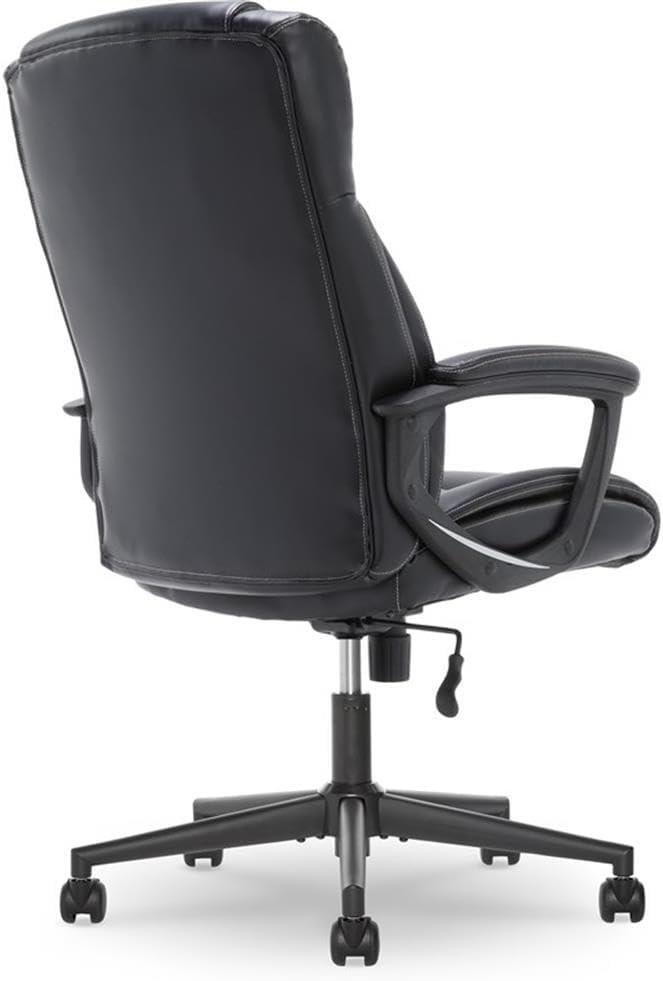Serta Serta Connor Ergonomic Executive Office Chair with Layered Body Pillows and Contoured Lumbar