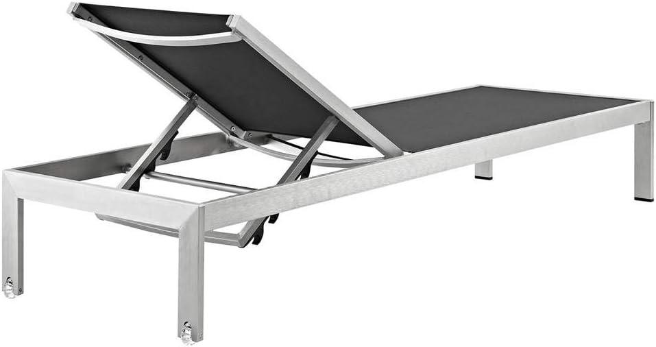 Modway Shore Aluminum Outdoor Chaise