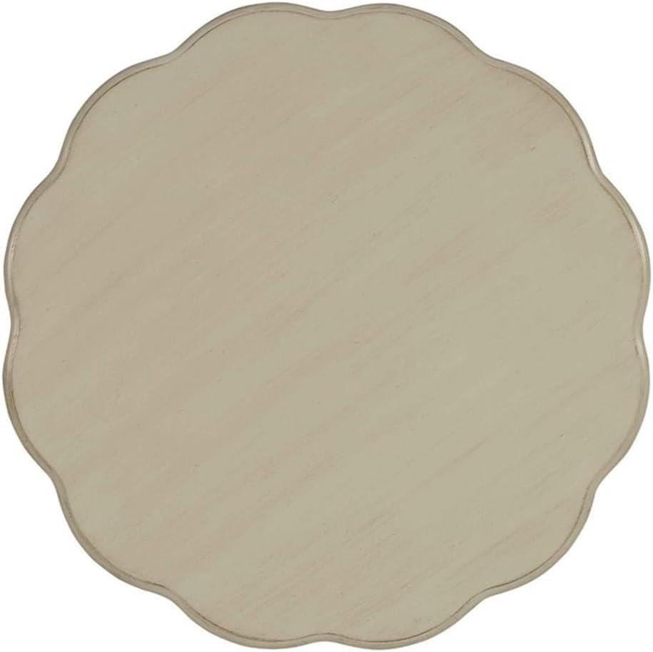 ACME Fordon End Table in Antique White