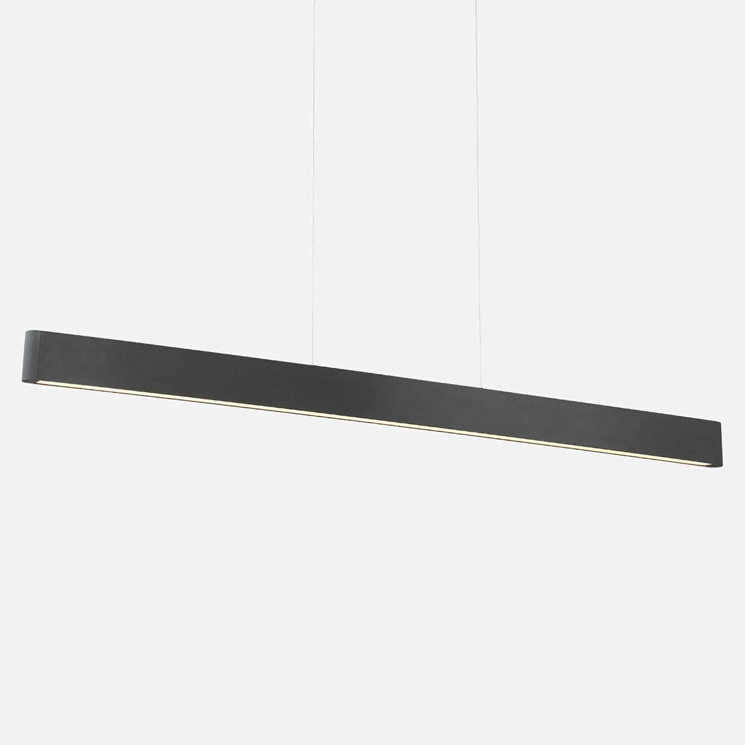 Volo 54" Black Glass LED Indoor/Outdoor Pendant