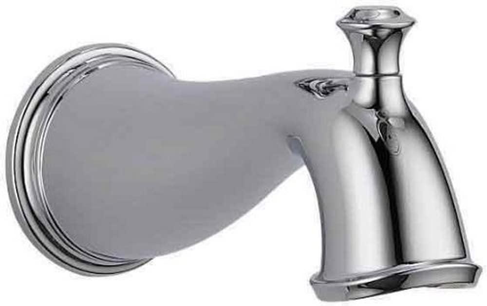 Cassidy Modern Chrome Pull-Up Diverter Tub Spout