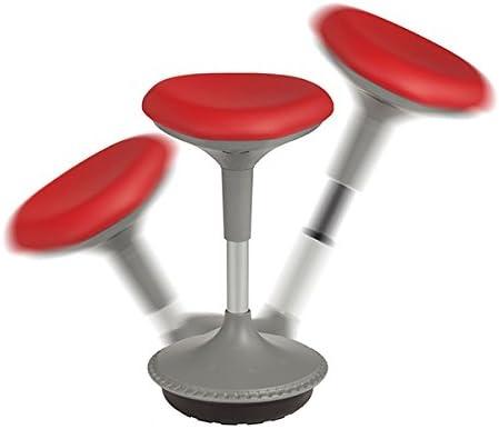 Learniture Adjustable Height Backless Foam-Padded Active Learning Stool