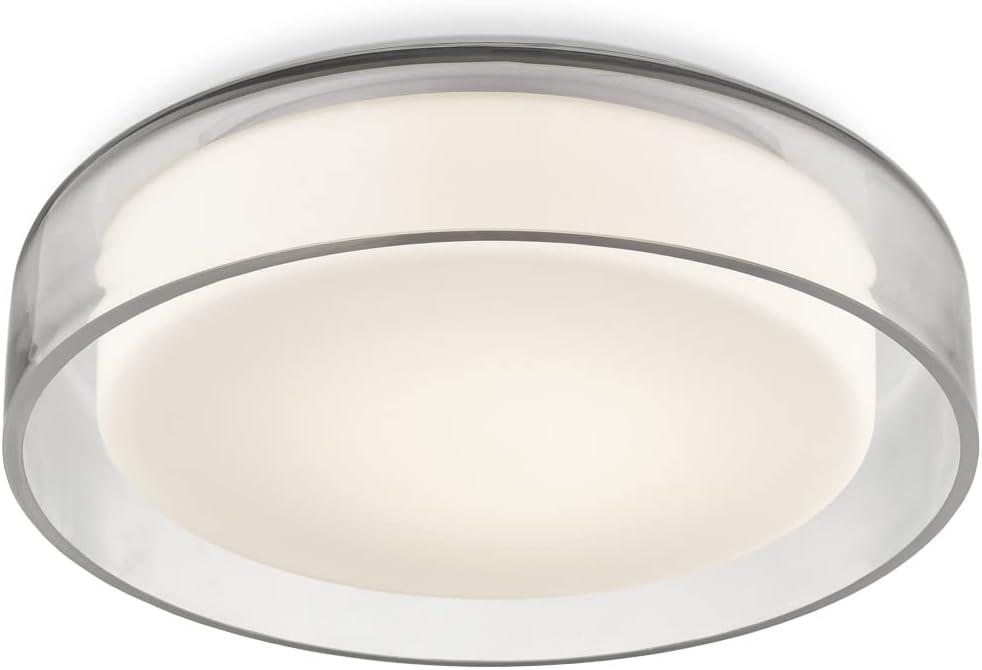 Aston Glass LED Flush Mount