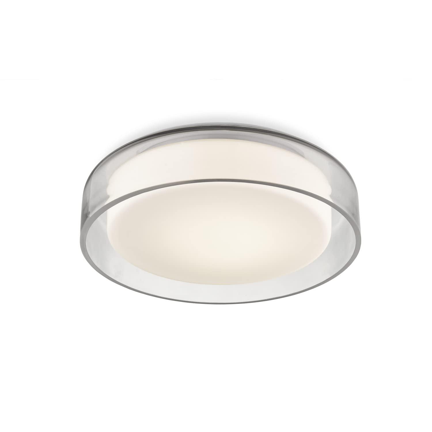 Aston Glass LED Flush Mount