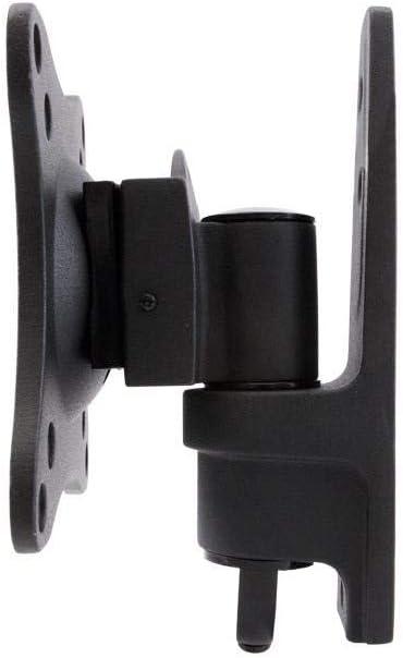 Black Metal Full-Motion Wall-Mount Bracket for 13"-27" TVs