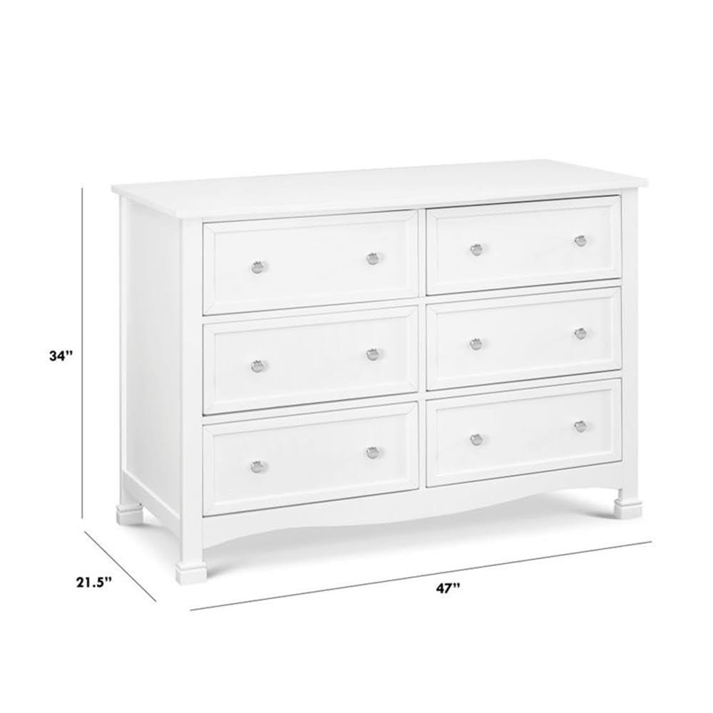 Kalani 6 Drawer 47" W Double Dresser