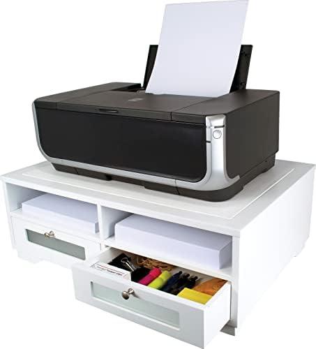 Victor Technology Printer Stand, White (W1130)