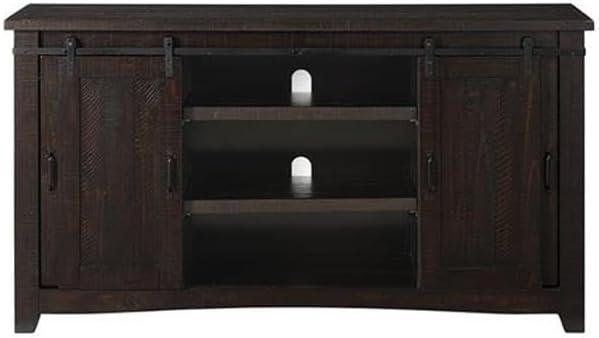Durango 65" Solid Wood TV Stand Espresso Finish - Martin Svensson Home