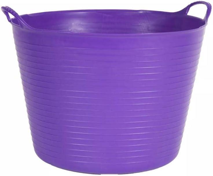 Gardener's Supply Company Plastic Tubtrug, 11 Gallon, Purple