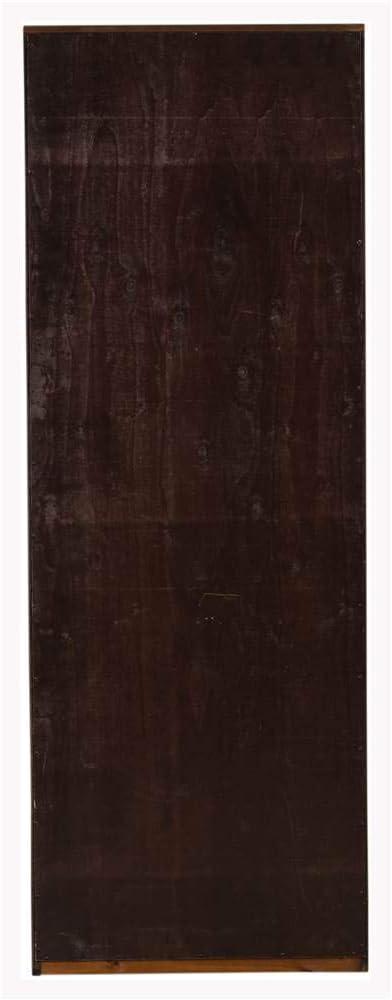 Brayton Manor Dark Brown 84 Inch Adjustable Bookcase