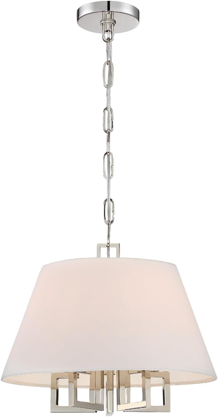 Crystorama Lighting Westwood 5 - Light Chandelier in  Polished Nickel
