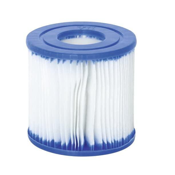Bestway Fast Set PVC 15' Above Ground Round Inflatable Swimming Pool Set with 530 GPH Filter Pump