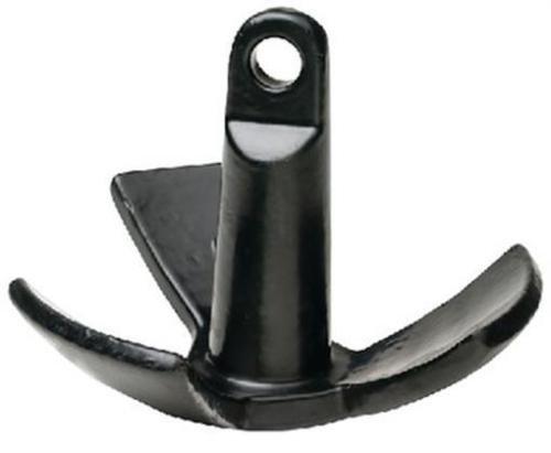 12 lb Black Vinyl Coated Cast Iron River Anchor