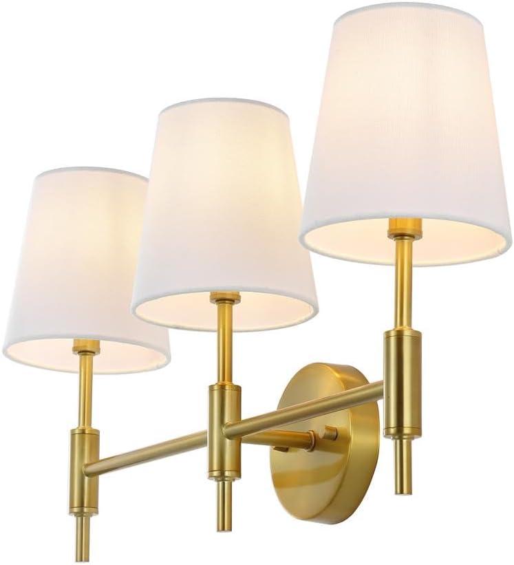 Darya 3 Light 24" Wall Sconce - SCN4119 - Brass - Safavieh
