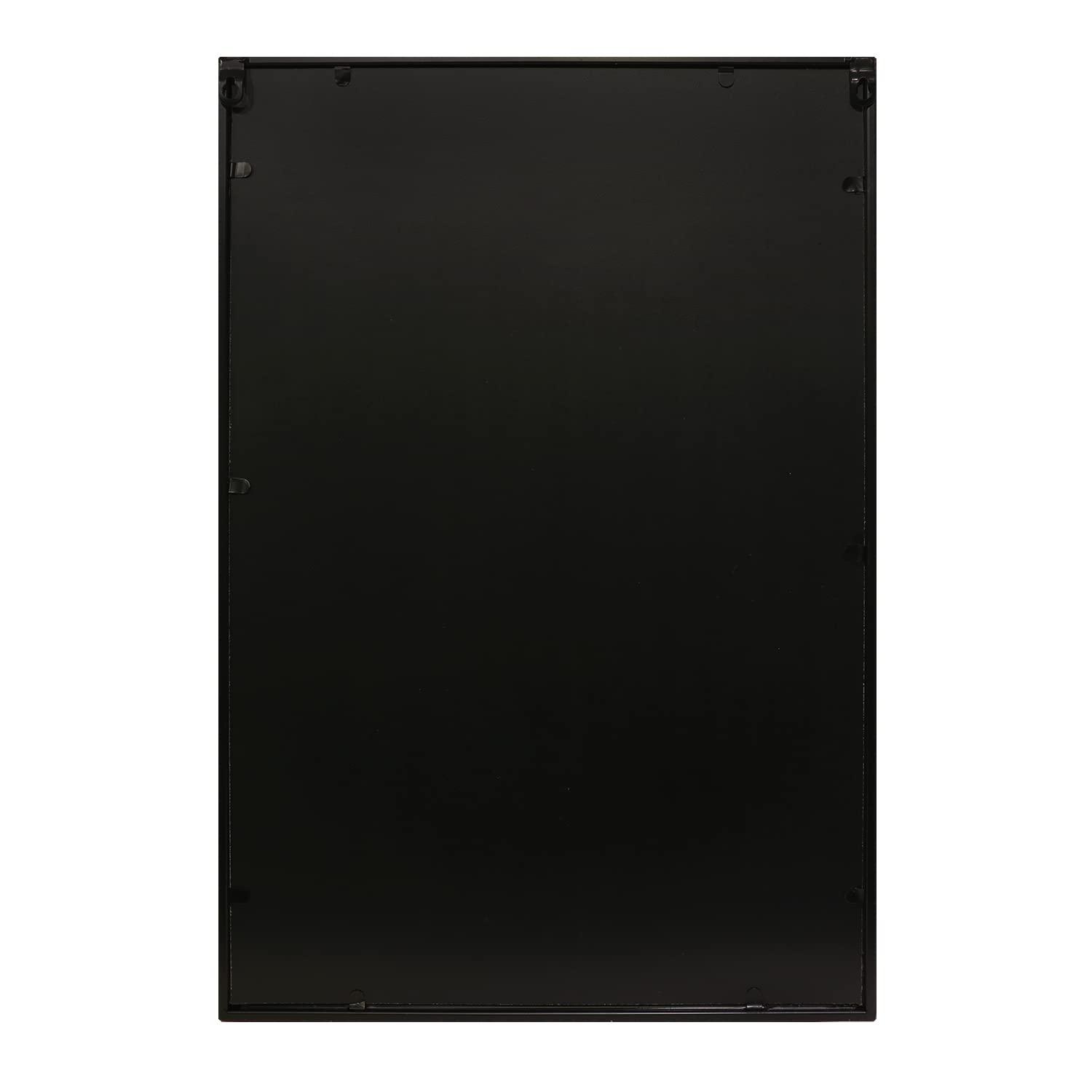 20x30 Black Rectangle Wall Mirror