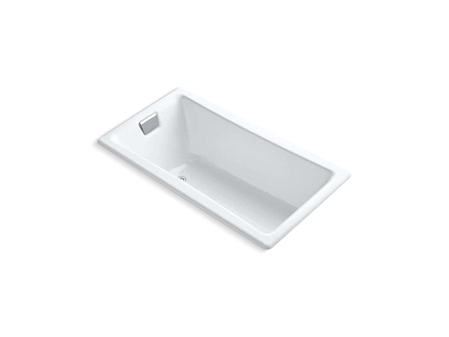 Tea-for-Two for Two 60" x 32" Drop-In Soaking Bathtub