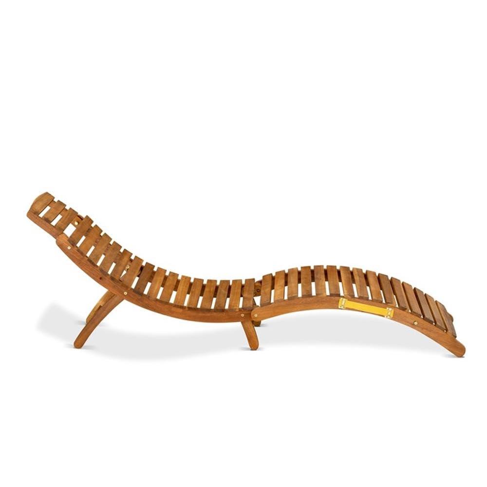 East West Furniture Outdoor Garden Summing Pool Outdoor Lounge Chairs - Helena Sun Lounger Chair