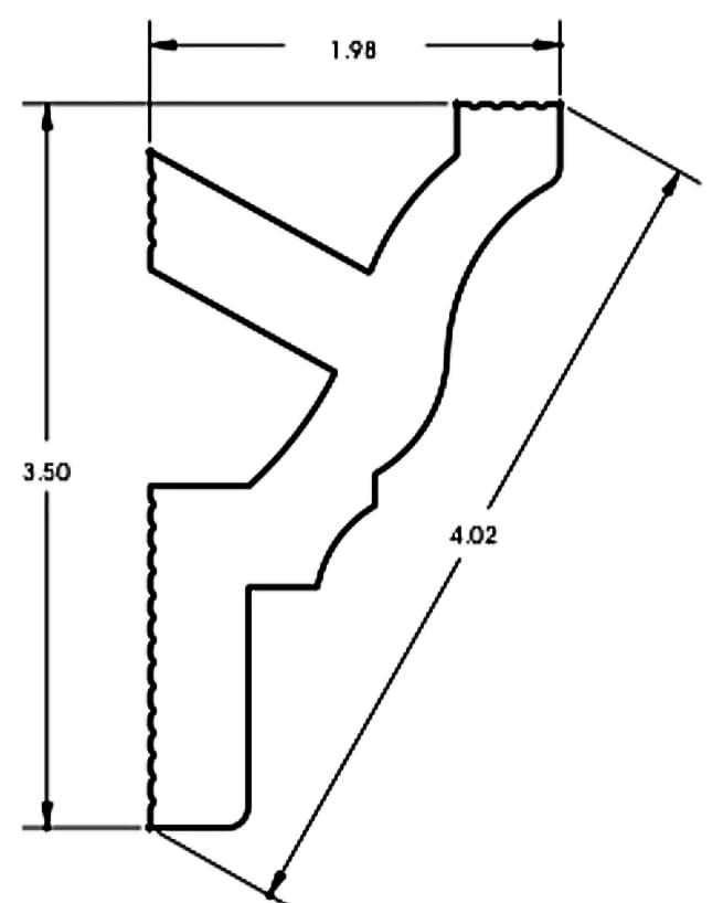 Creative Crown | 48 Ft of 3.5" Angelo Foam Crown Molding kit W/precut Corners 4 Inside & 1 Out (Made in USA - Available in 5 Other Styles and Sizes)