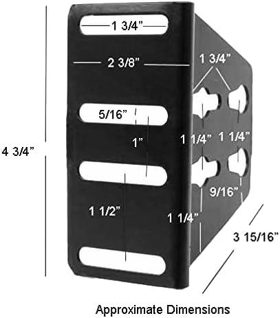 Headboard/Footboard Attachment Brackets for Restmore Bed Frames, Set of 2