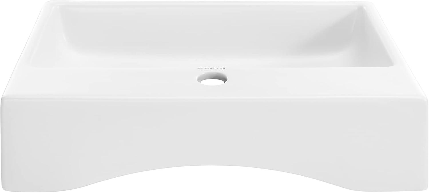 Claire 20 Rectangle Ceramic Vessel Sink