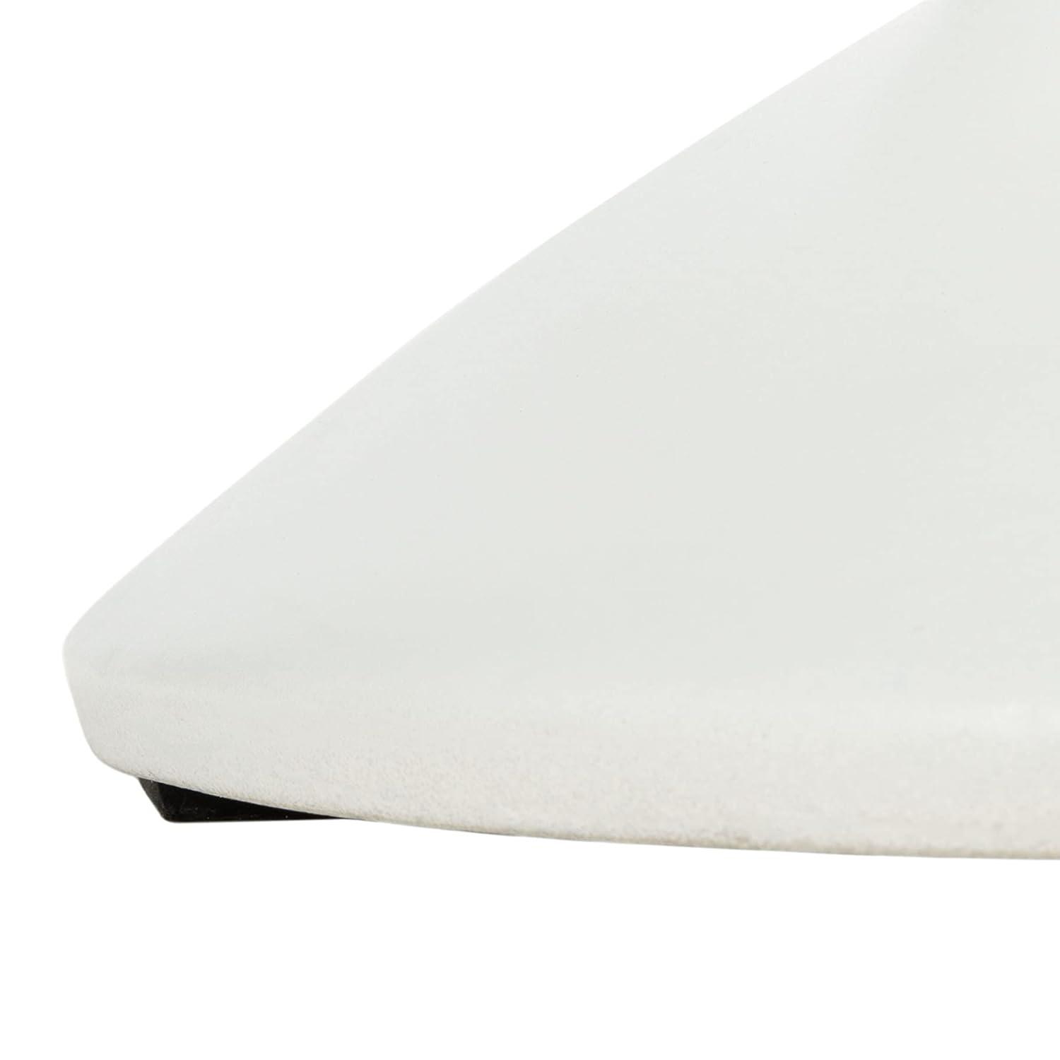 Benaya Concrete Accent Stool - Indoor/Outdoor - VNN1032 - White - Safavieh