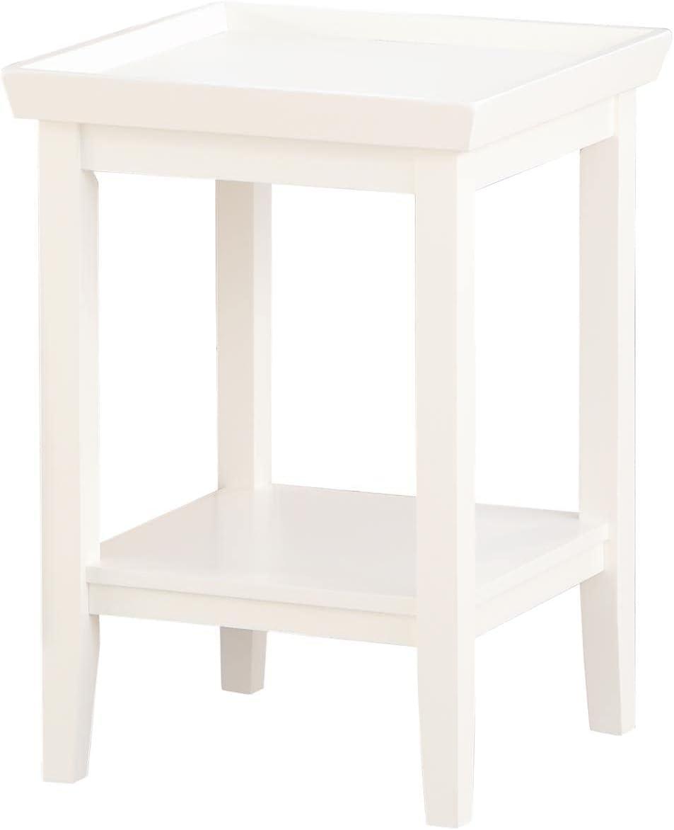 HomeStock Island Oasis End Table with Shelf