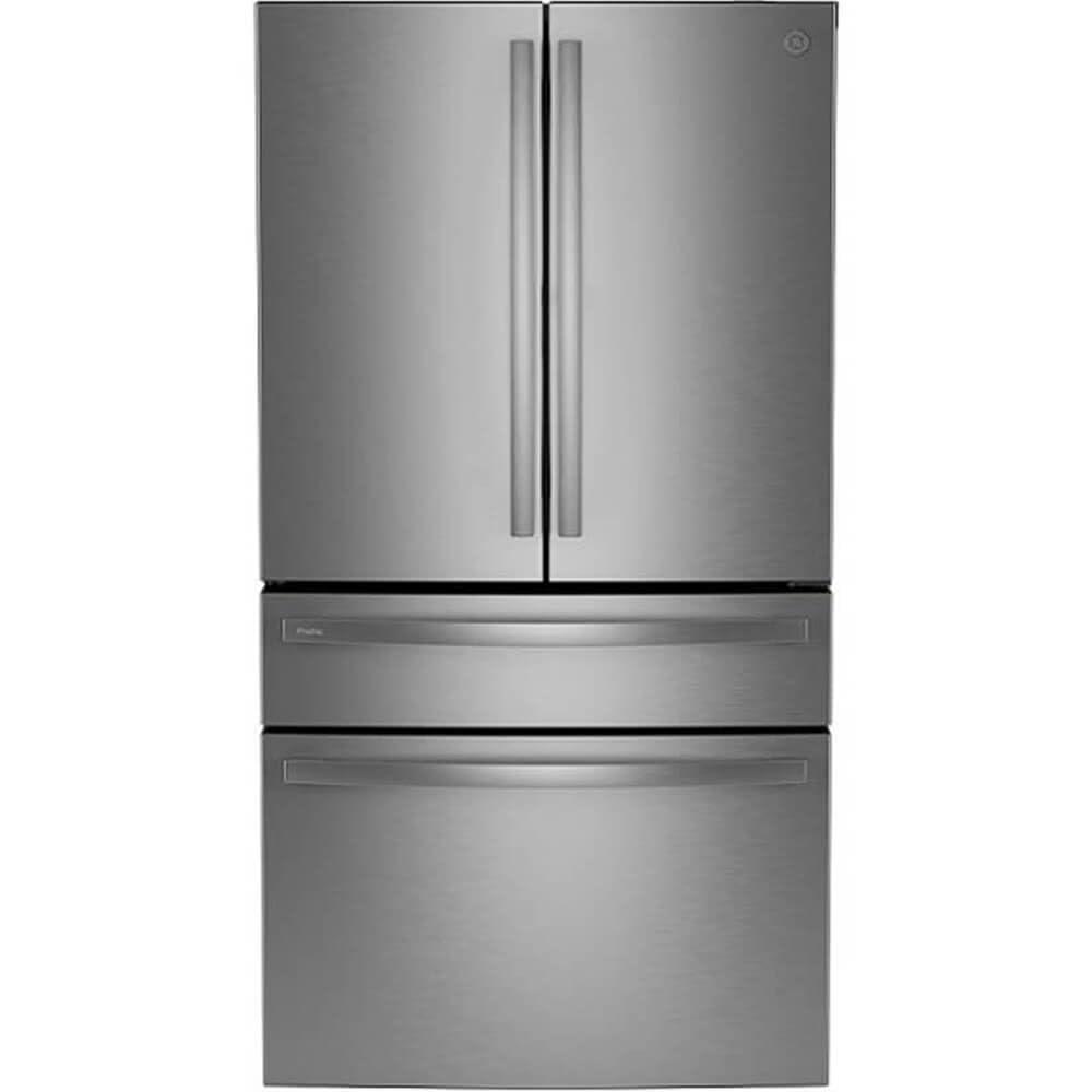GE Profile™ Series Energy Star Smart 29 Cu. Ft. Fingerprint Resistant 4-Door French-Door Refrigerator
