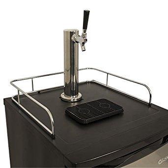 EdgeStar Stainless Steel Full Size Kegerator and Beer Cooler
