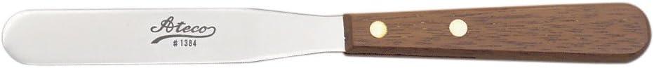 Ateco Small S/S 4-1/4" Spatula w/ Wood Handle