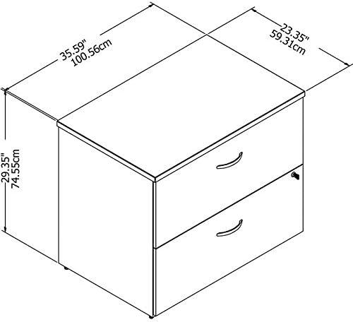 Studio C 36'' Wide 2 -Drawer File Cabinet