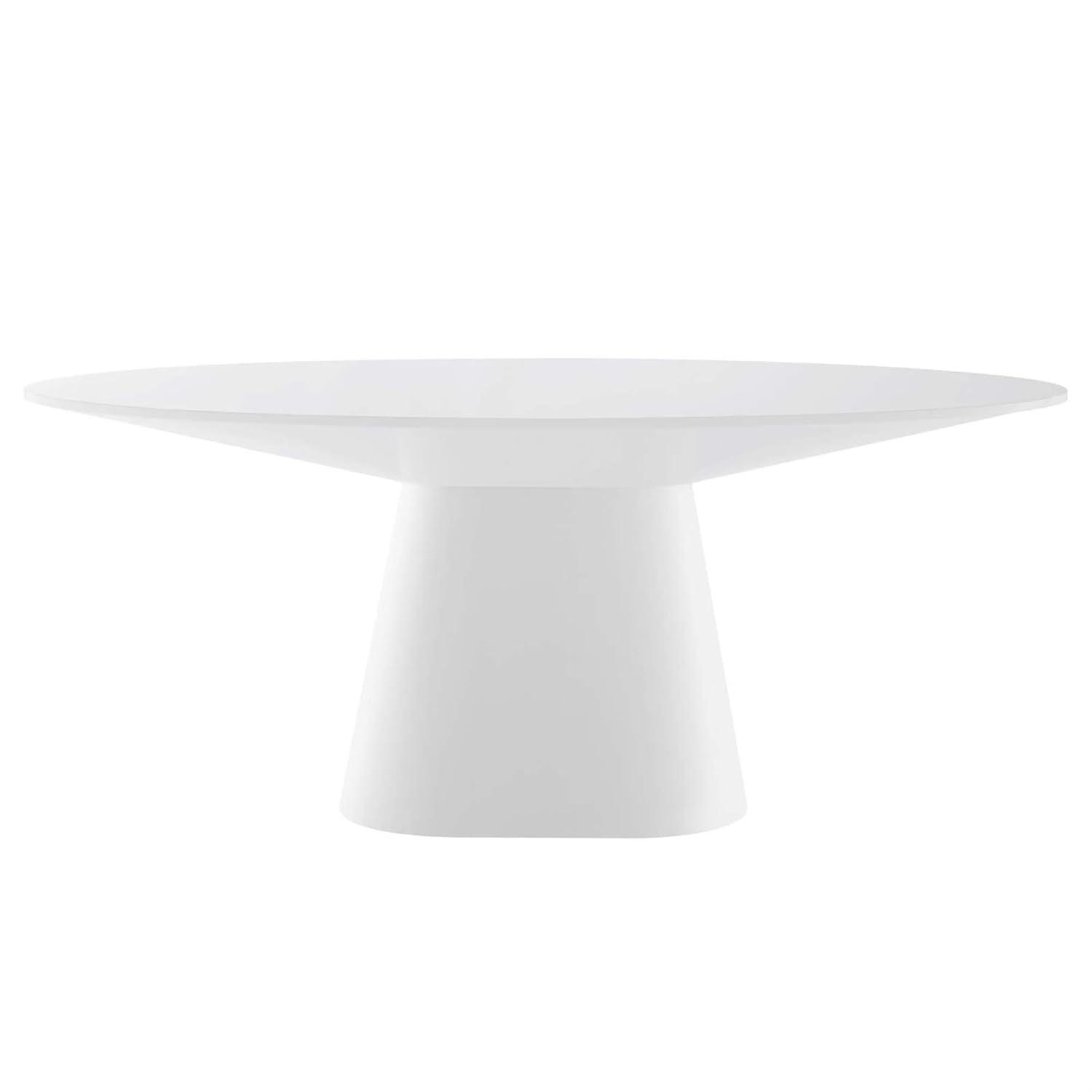 ESTETICA FURNITURE Modway Provision 75" Oval Dining Table