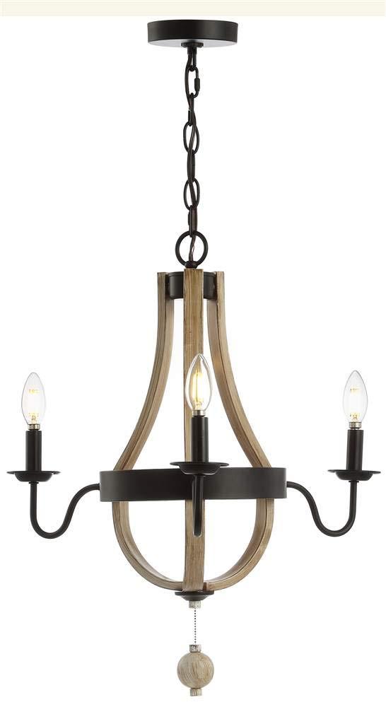 Kamari 3 Light 23" Pendant - CHA4014 - Assorted - Safavieh