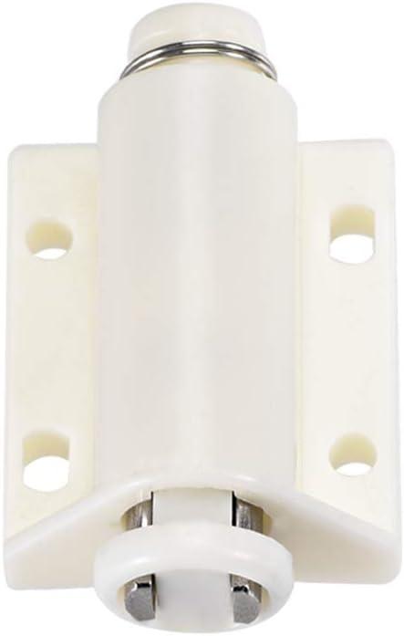 uxcell Touch Catch Magnetic Press Latch for Cabinet Door Cupboard Drawers White 4pcs