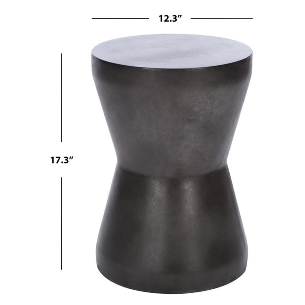 Torre Accent Stool - Indoor/Outdoor - VNN1001 - Gray - Safavieh