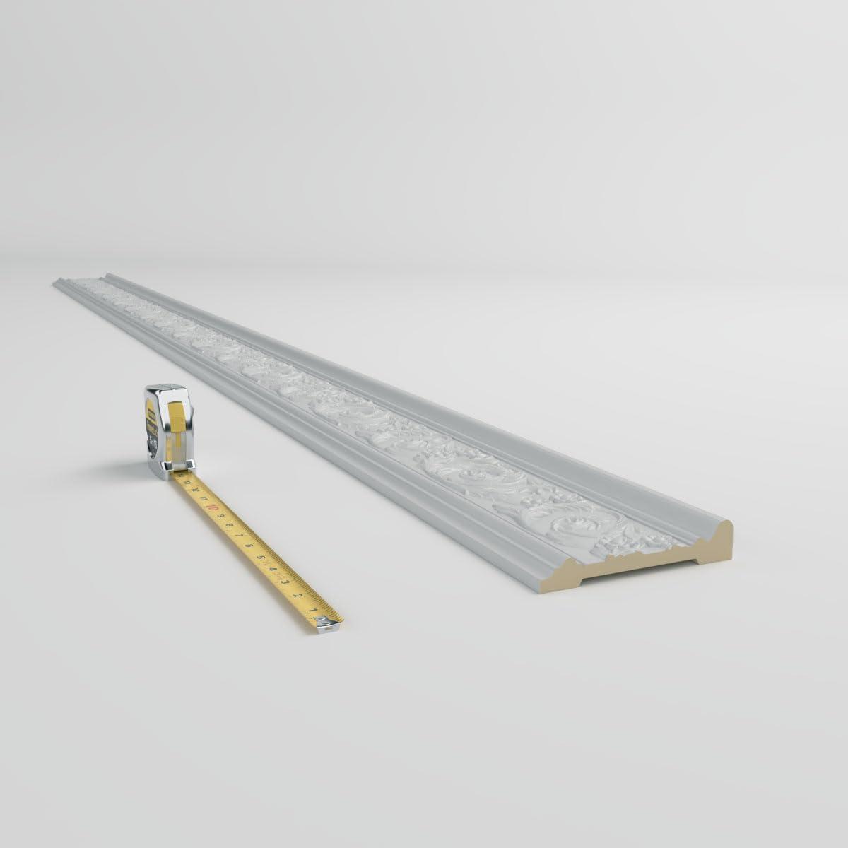 Ekena Millwork 6"H x 1 1/8"P x 94 1/2"L Kinsley Panel Moulding