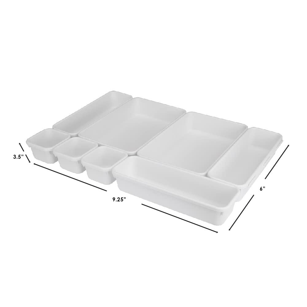 Rebrilliant Jabari 8 Piece Drawer Organizer Set