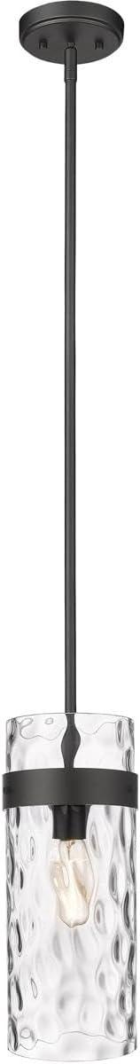 Z-Lite Fontaine 1 - Light Pendant in  Matte Black