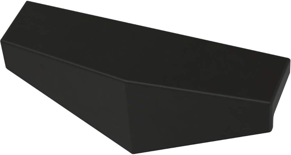 Half Diamond Dual Mount Kitchen Cabinet or Furniture Drawer 3" Center Finger Pull Multipack