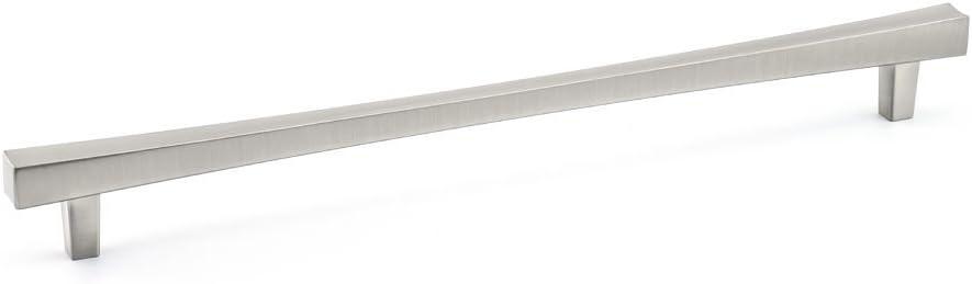 Richelieu Hardware - BP7227256195 - Transitional Metal Pull - 7227 - 10 1/8 in (256 mm) - Brushed Nickel Finish