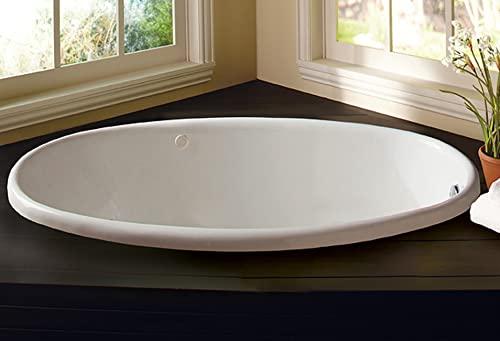 70'' x 40'' Drop-In Soaking Acrylic Bathtub