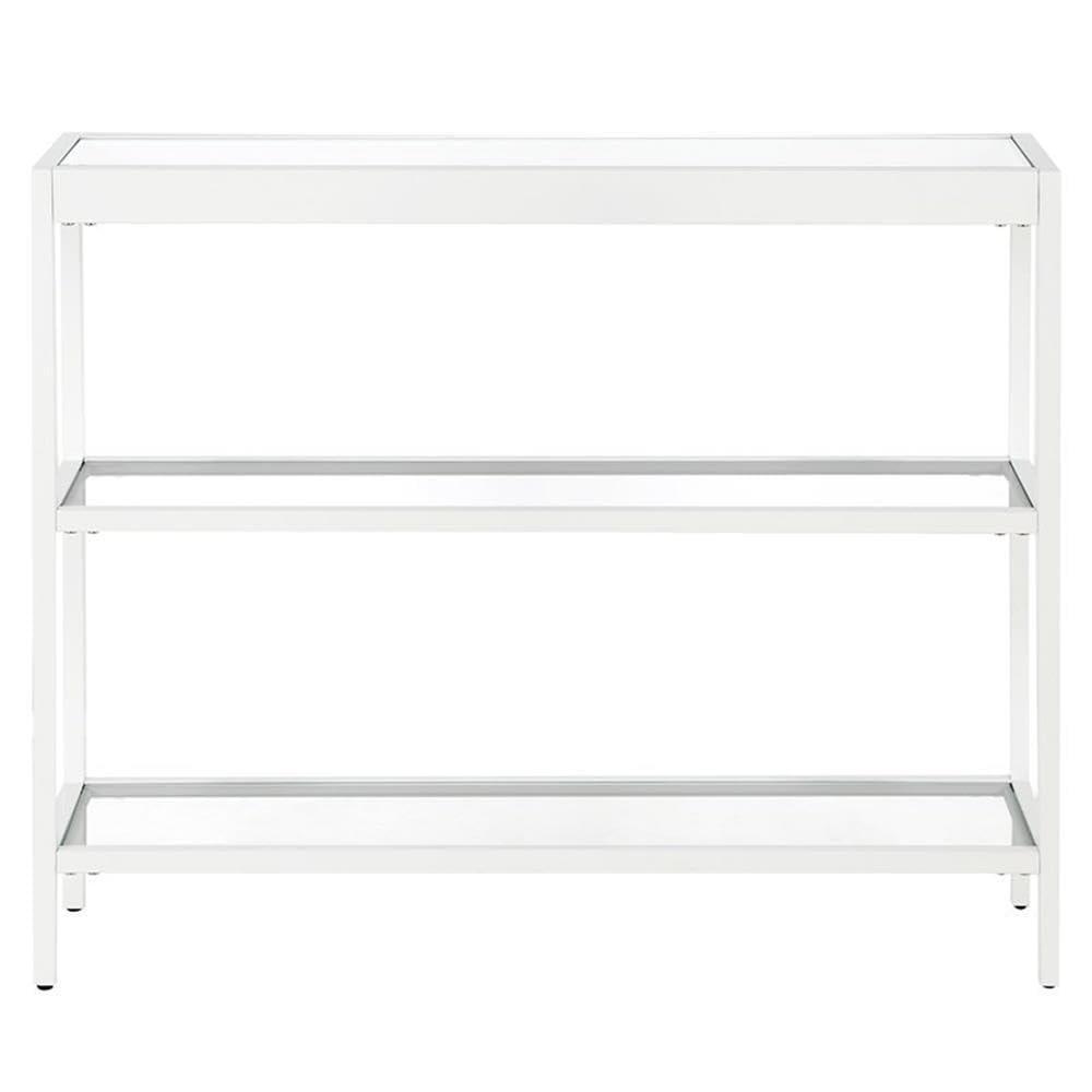 36" White Console Table - Henn&Hart