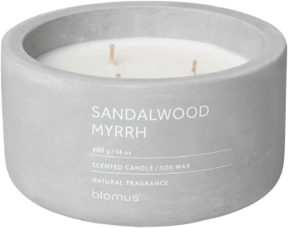 FRAGA Sandalwood Myrrh Scented Jar Candle