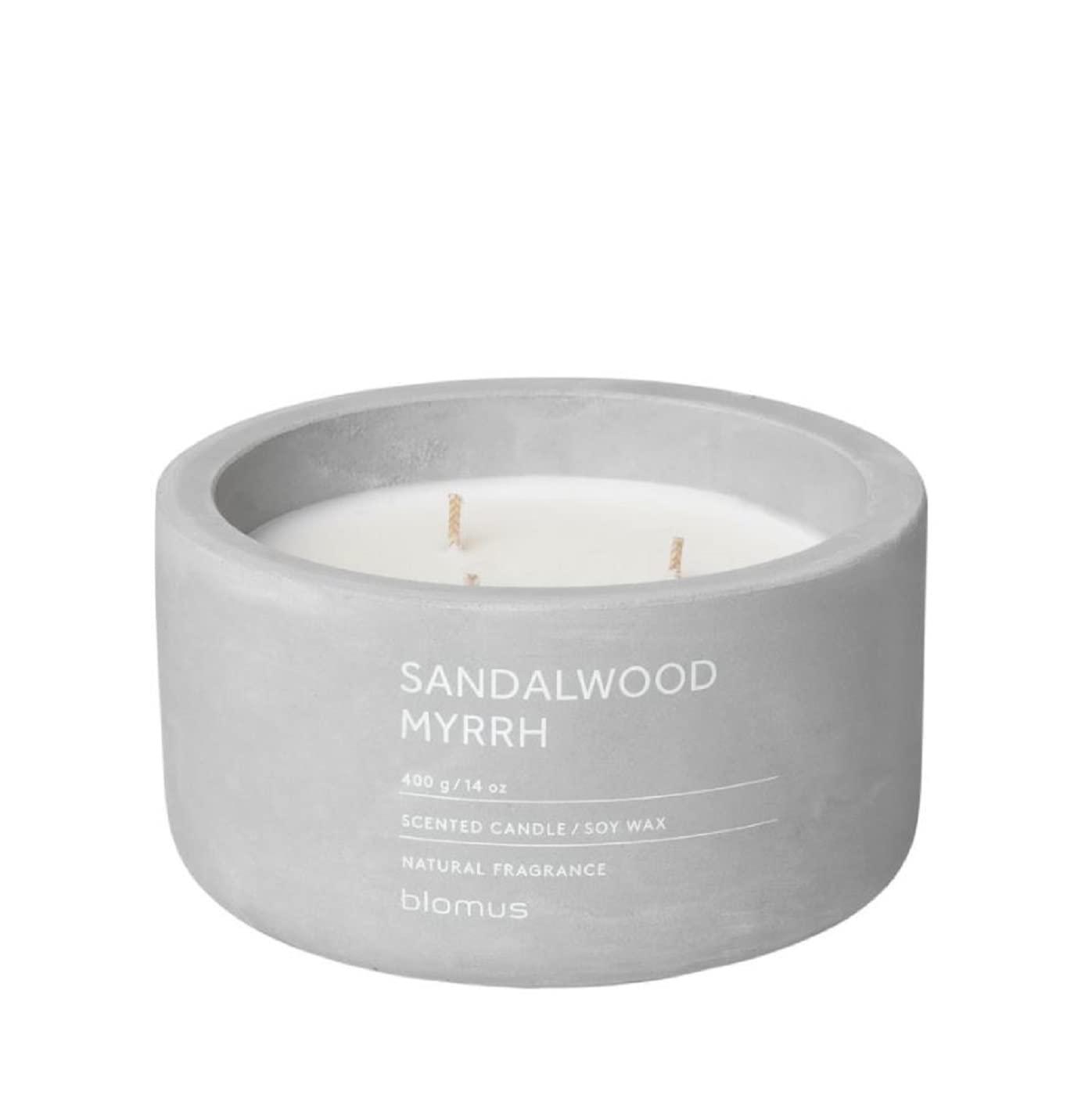 FRAGA Sandalwood Myrrh Scented Jar Candle