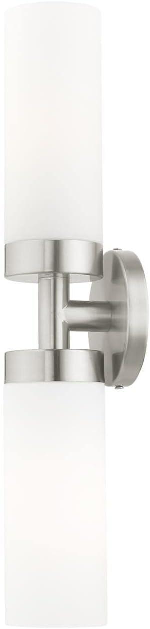 Livex Lighting Aero 2 - Light Vanity in  Brushed Nickel